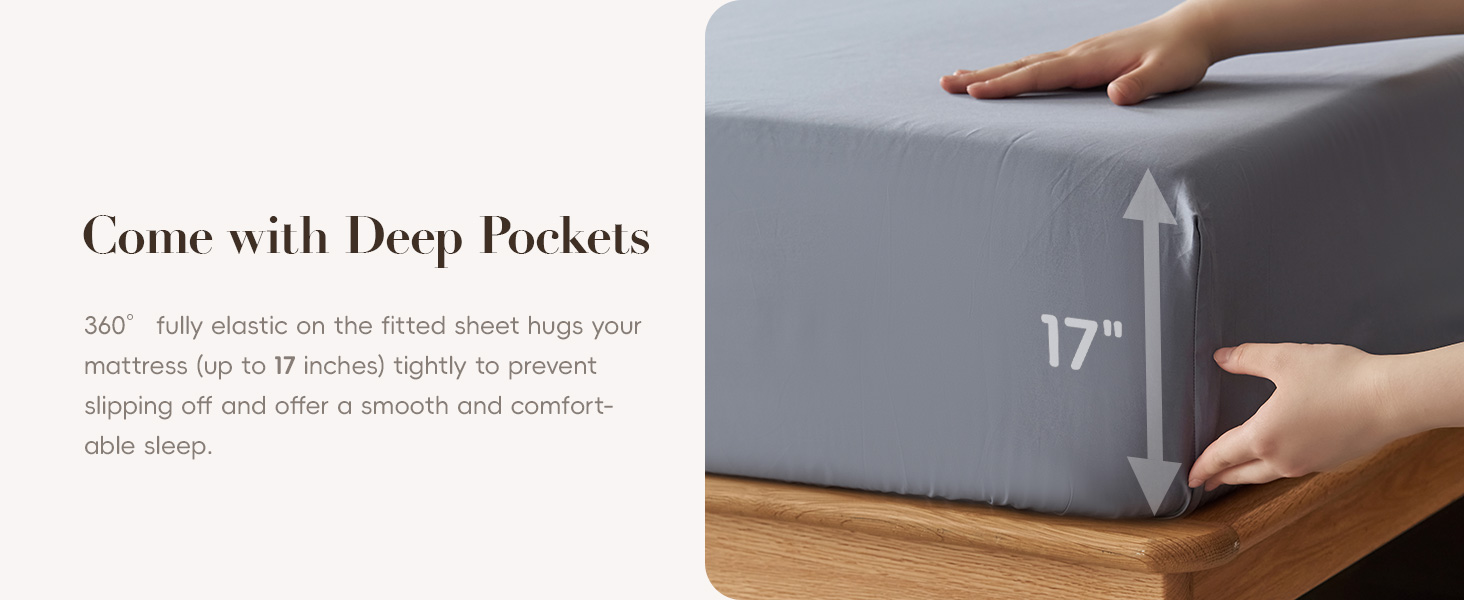 deep pocket sheet set
