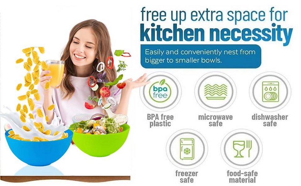 mixing bowls for kichen