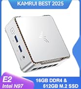 Amazon.com: KAMRUI Essenx E2 Mini PC, 16GB RAM 1TB SSD Mini