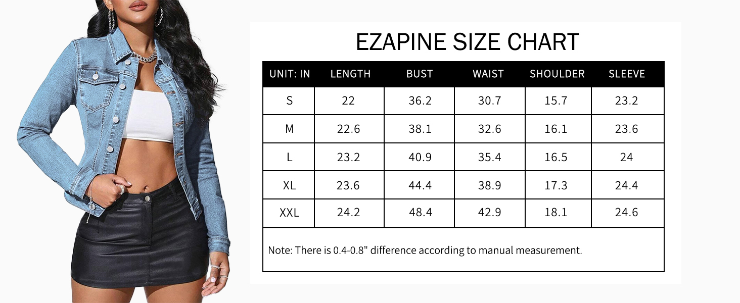 Cropped Denim Jacket