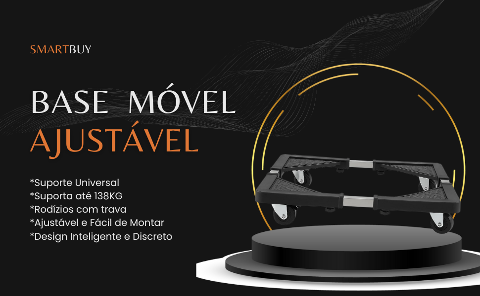 Base Móvel ajustável