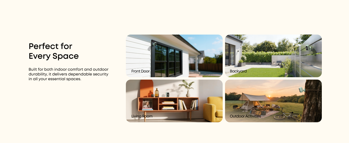 eufy with indoor comfort and outdoor durability for every space