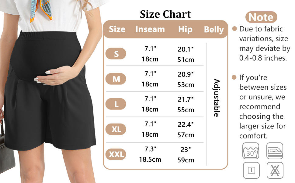 maternity shorts for women