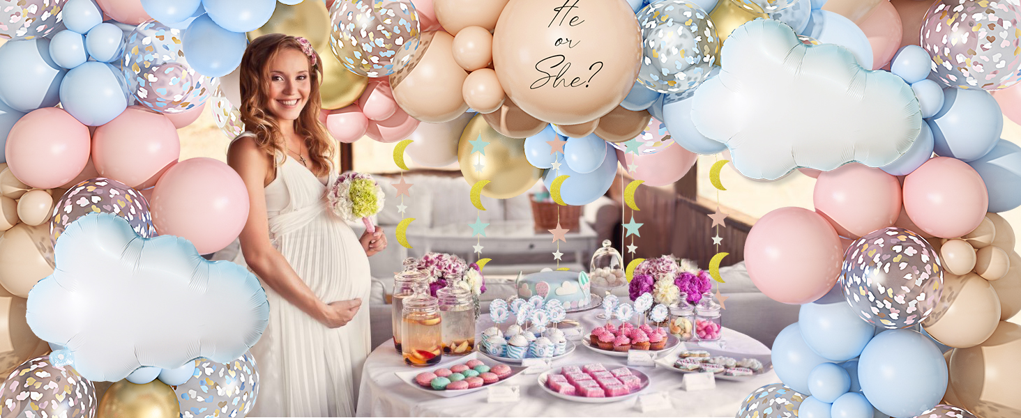 gender reveal decorations