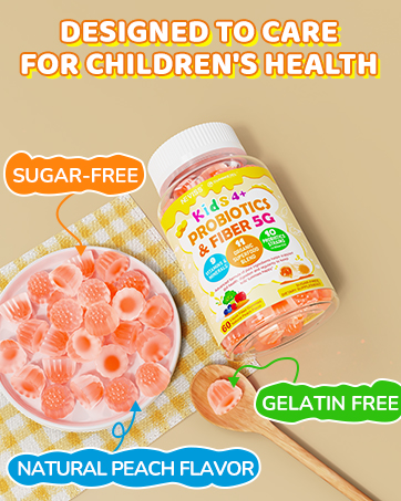 Kids Probiotic & Fiber 5G Gummies