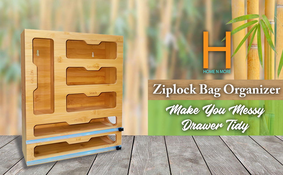 Ziplock Bag Organizer