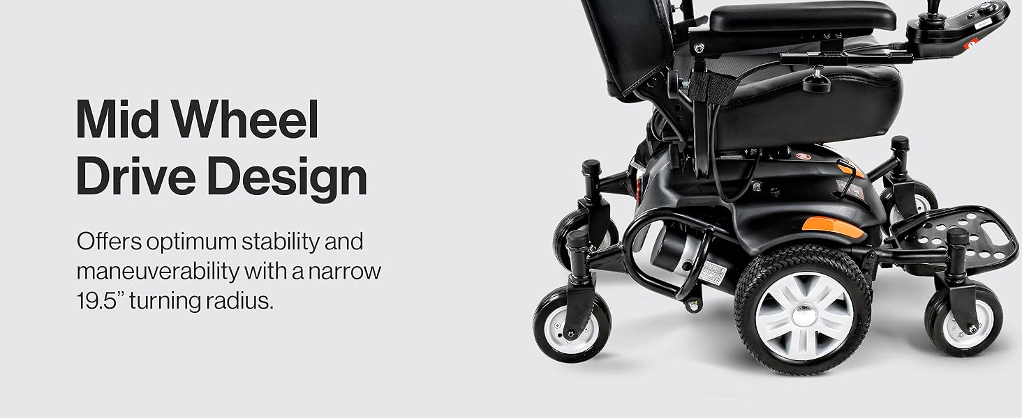 SuperHandy GUT171 GoRide CRX Wheelchair