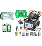Fiber Splicer FX39 Core to Core + OTDR QX50 Single Mode 1310 1550nm+ KPM-35 Optical Power Meter -...