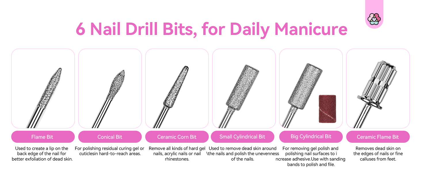 electric nail drill pen nail file acrylic powder gel nail polish nail art manicure remover tool