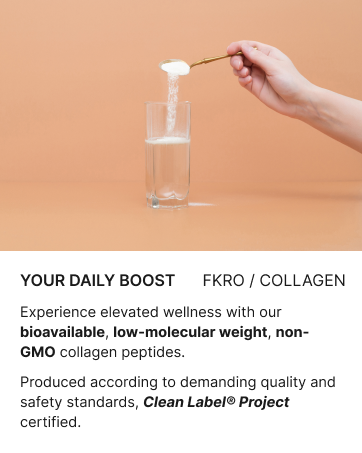 FKRO Gelcopep Bovine Collagen Peptides with Hyaluronic Acid, Biotin and Vitamin C Beauty Supplements