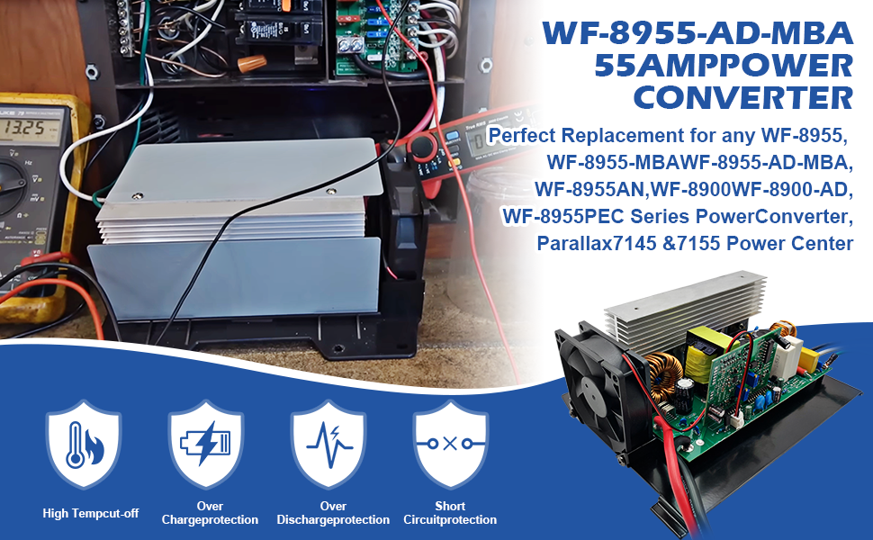 Onylraep RV WF8955MBA 55 Amp Converter wf8955an Power