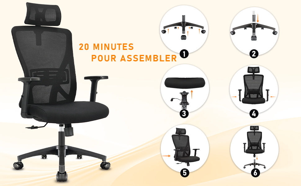 Chaise Bureau Ergonomique