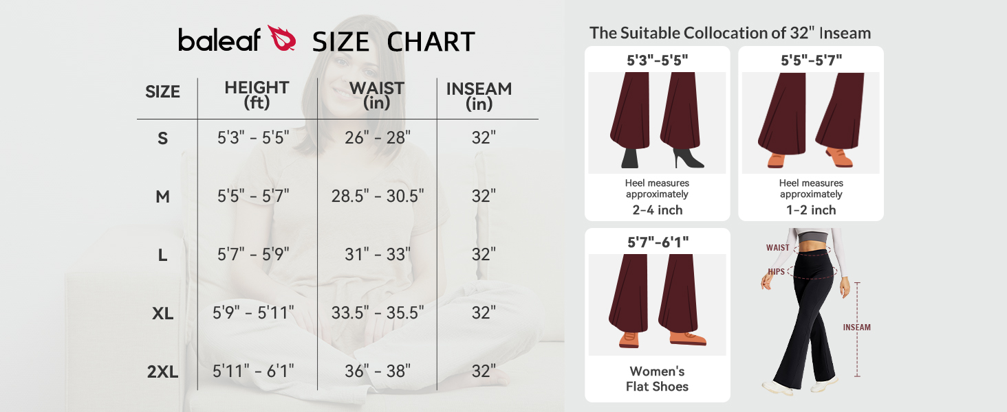 dbh057-women's flare yoga pants