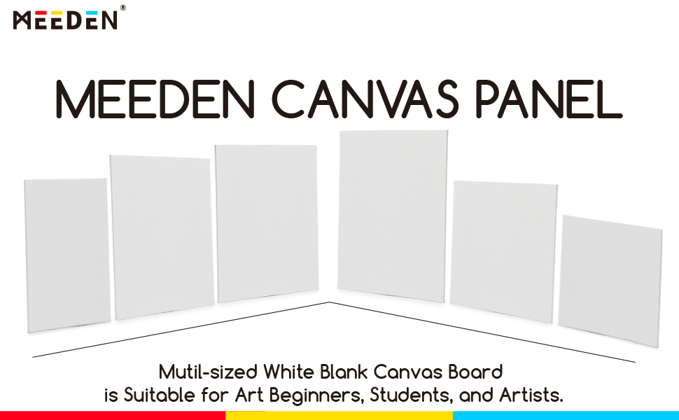 MEEDEN 15Pack Canvas Boards for Painting, 8×10 Inches