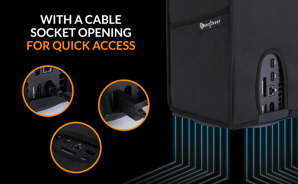 BANGCHEER Dust Cover for Xbox Series X, Elastic Console