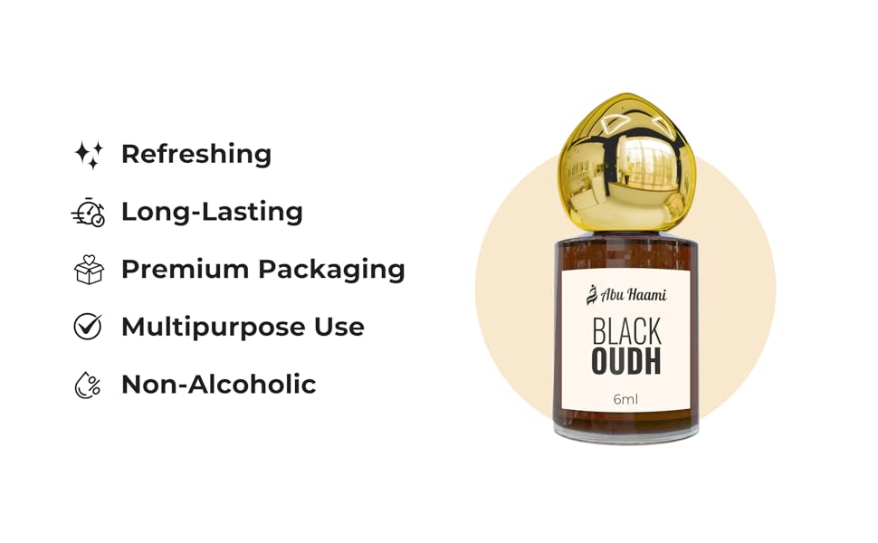 Abu Haami Black Oudh Attar