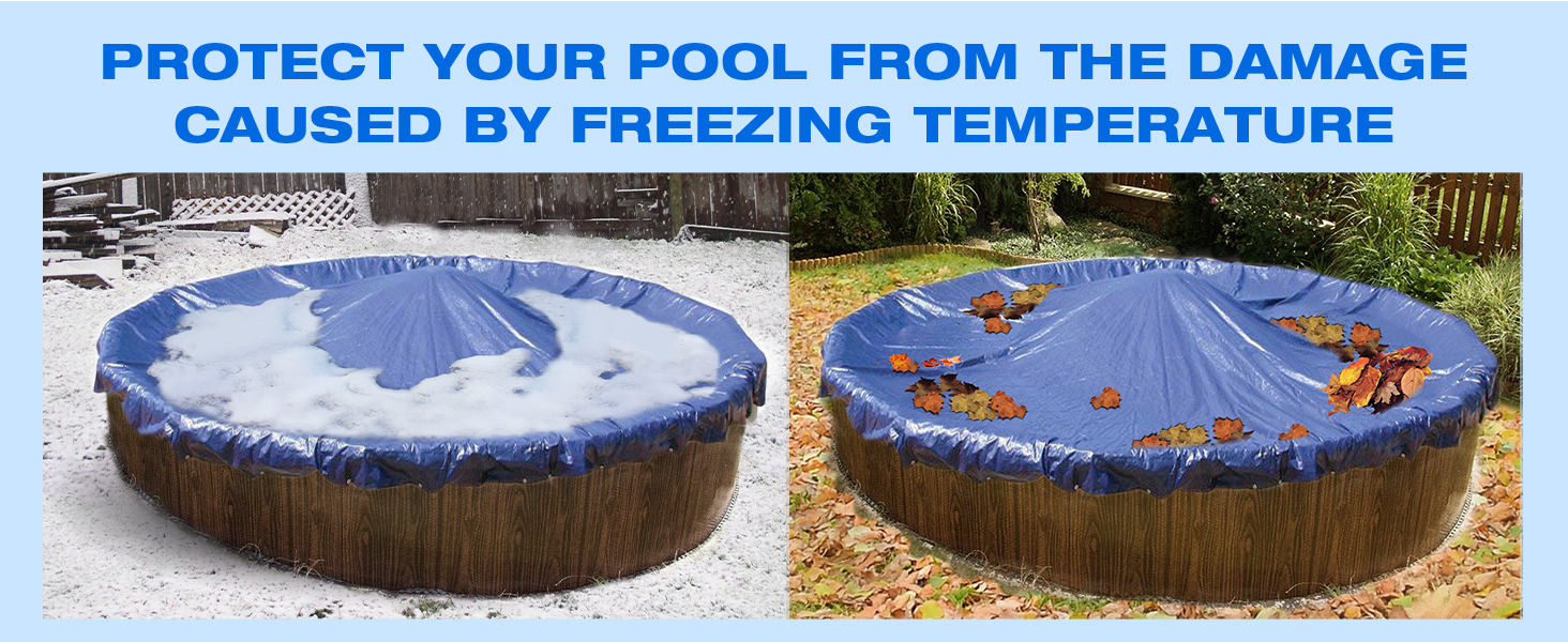 Winter Pool Pillows for AboveGround Pools 4x4 Ft