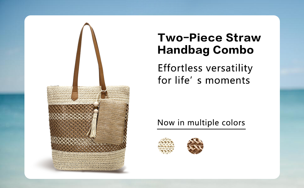 straw handbag