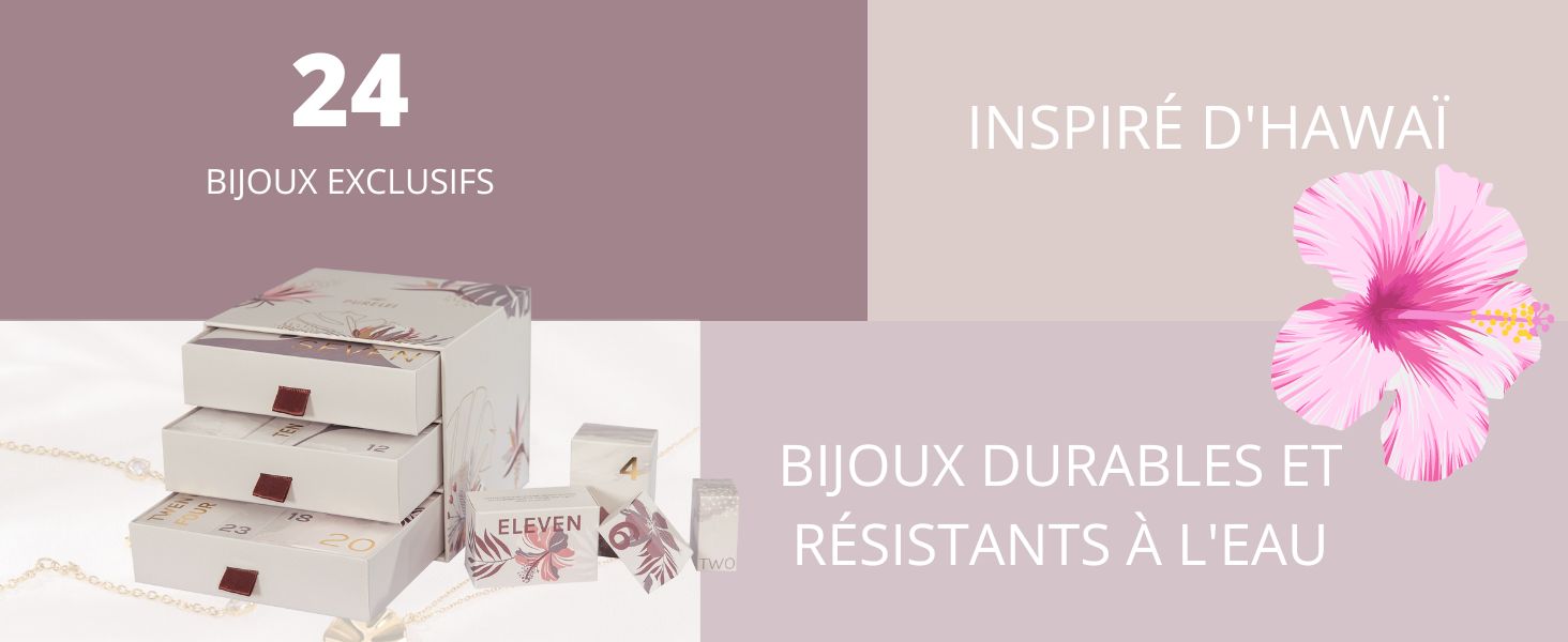 Calendrier De L Avent Bijoux Acier Inoxydable www.amazon.fr