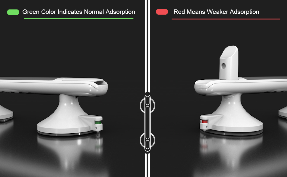 Suction Grab Rails for Bathroom, Hand Rails for Disabled and Elderly