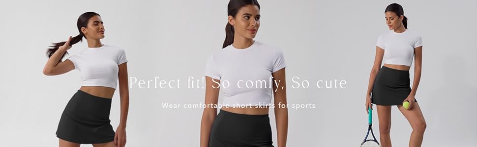 Black skirt for womens