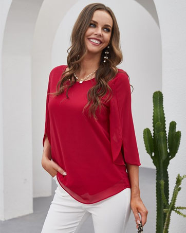 womens elegant tops