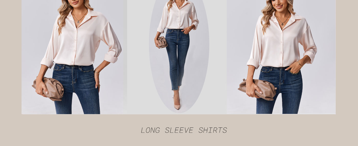 silk button down shirts