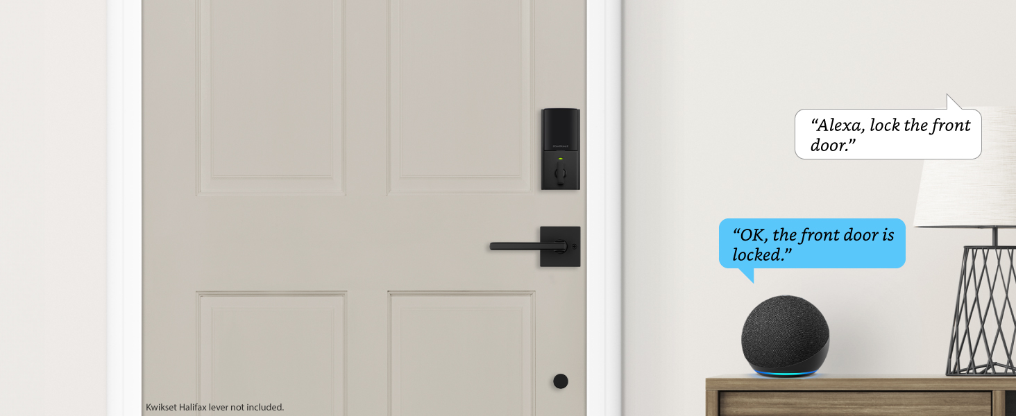 kwikset halo finger print wi-fi enabled contemporary smart lock