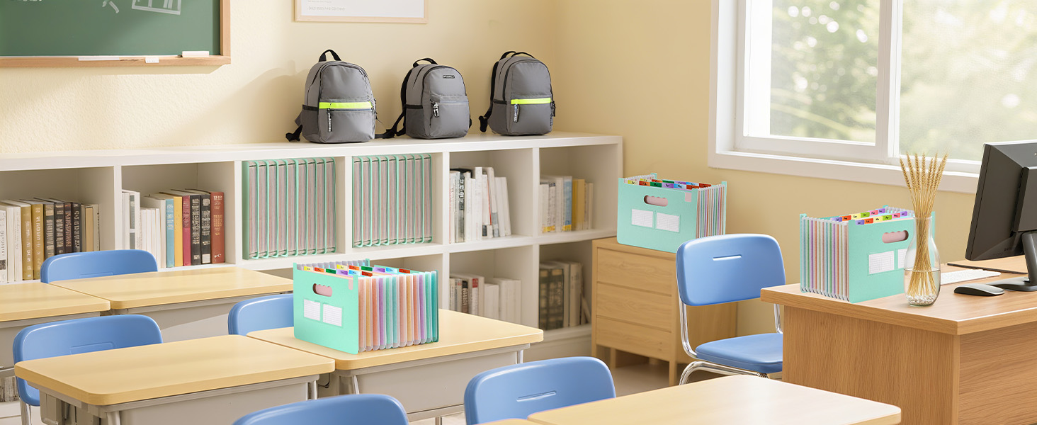 Modern office workspace with gray couch, window, and minimalist white desk setup shown from different angles.