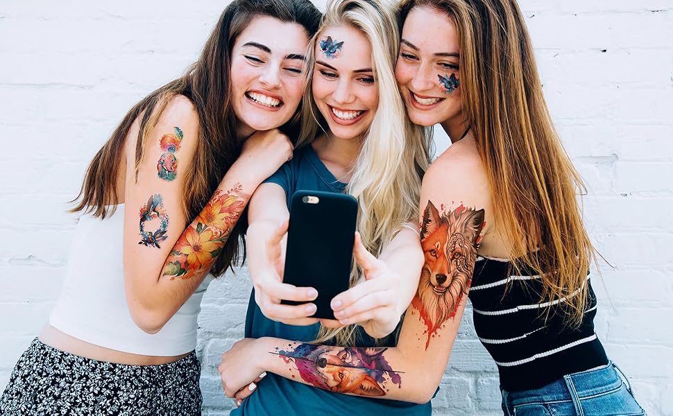 Atydkug temporary tattoo stickers