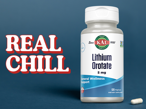Amazon.com: KAL Lithium Orotate 5 milligrams | Low Serving