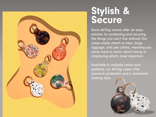 Amazon.com: Sonix Cases for Apple AirTags with Keychain
