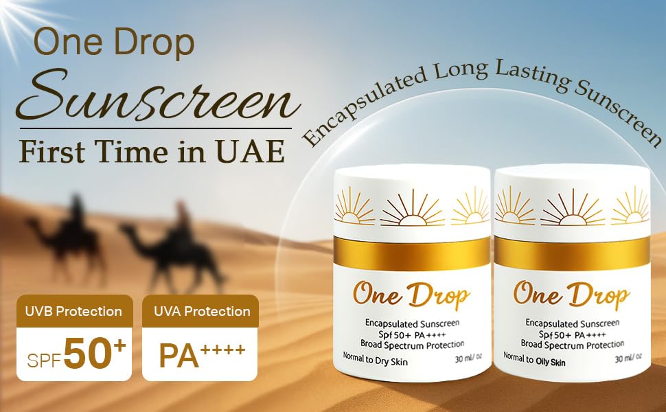 one drop sunscreen for men women