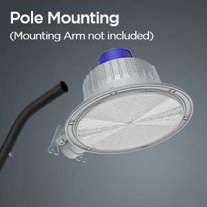 pole mounting street light
