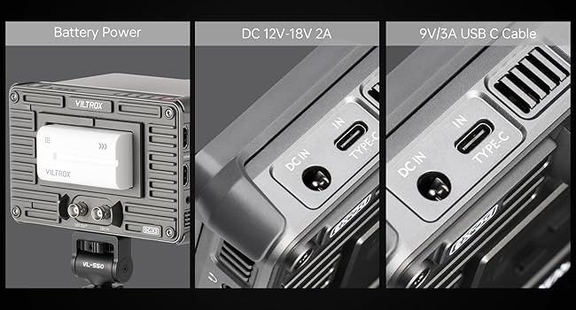 Amazon.com : VILTROX DC-X3 Camera Monitor with Rig Cage, 6