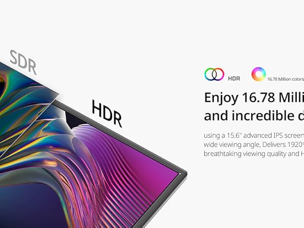 laptop monitors attachable portable