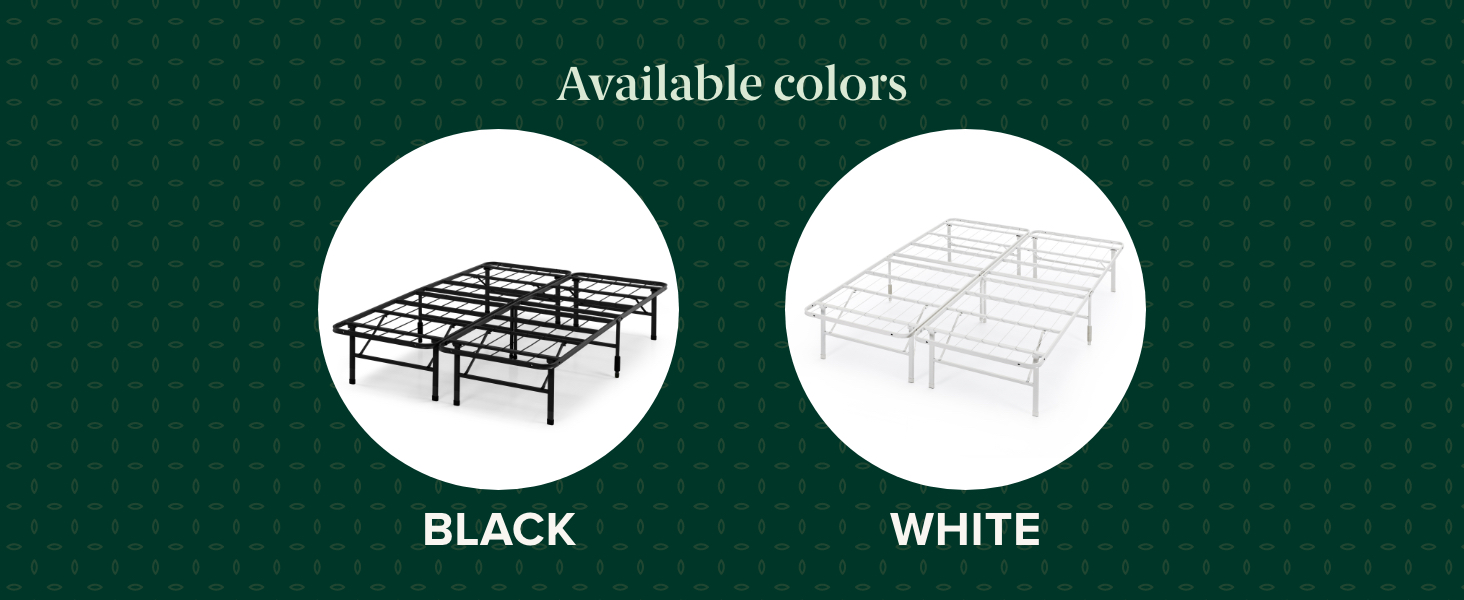 ZINUS 14 Inch SmartBase Headboard or Footboard Brackets, Set of 2