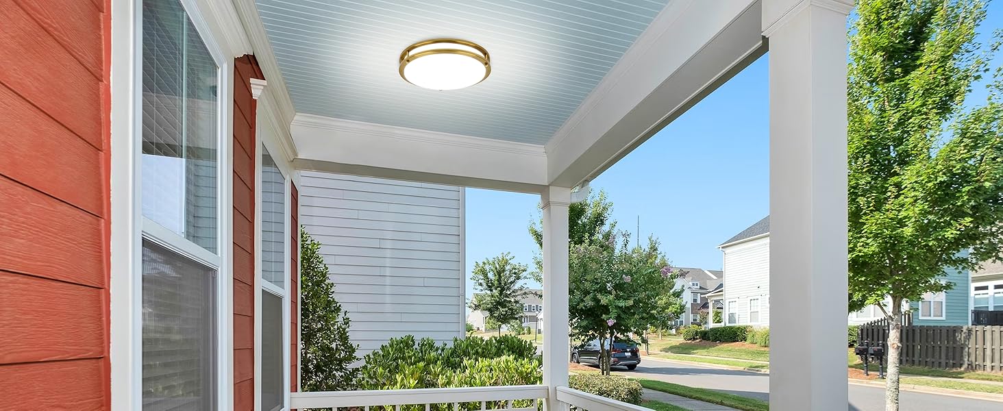 Flush Mount LED Ceiling Light Fixture