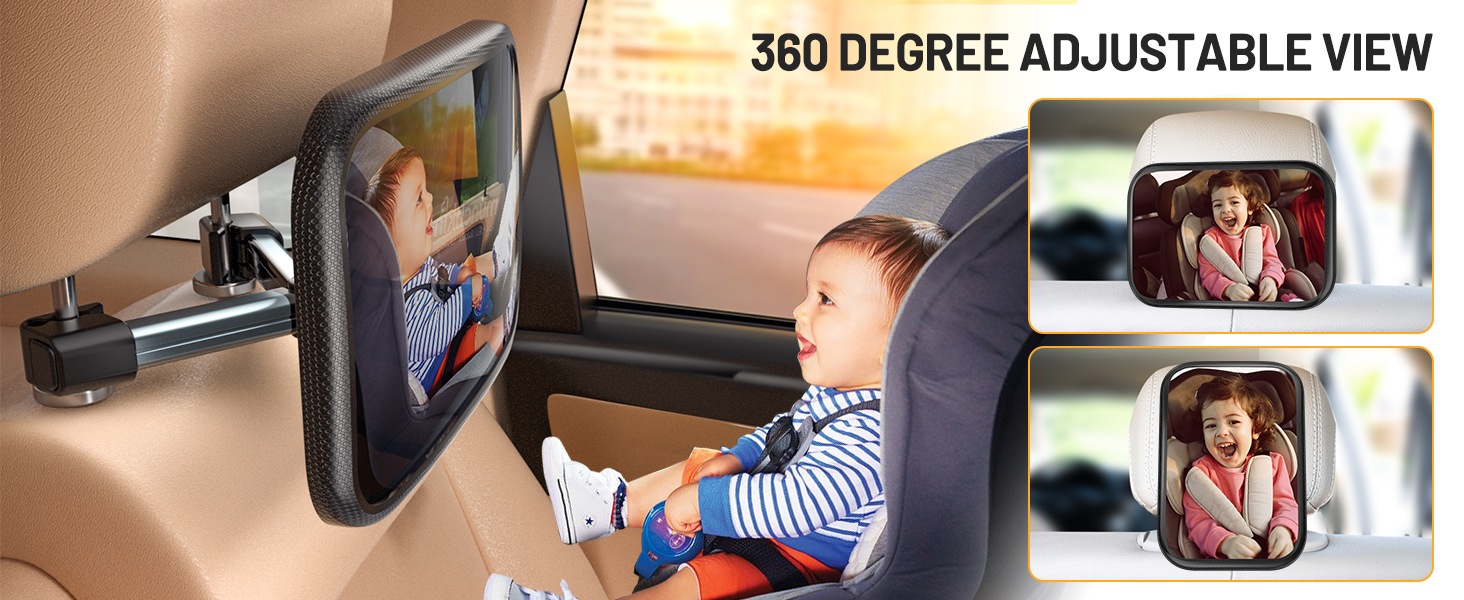 Automotive Spiegel Auto Baby Rücksitzspiegel-Testurteil