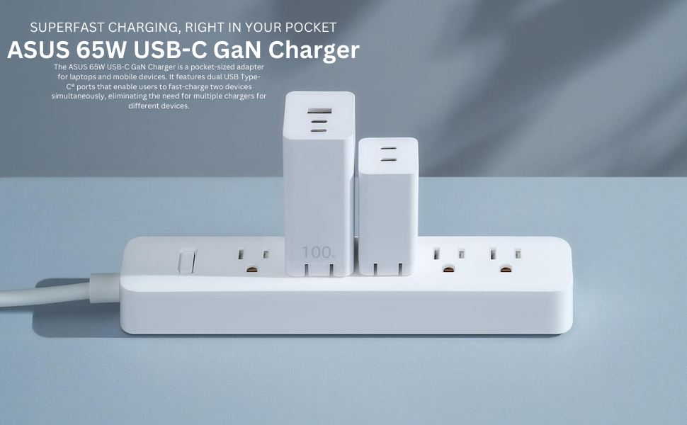 ASUS 65W USB-C GaN Charger