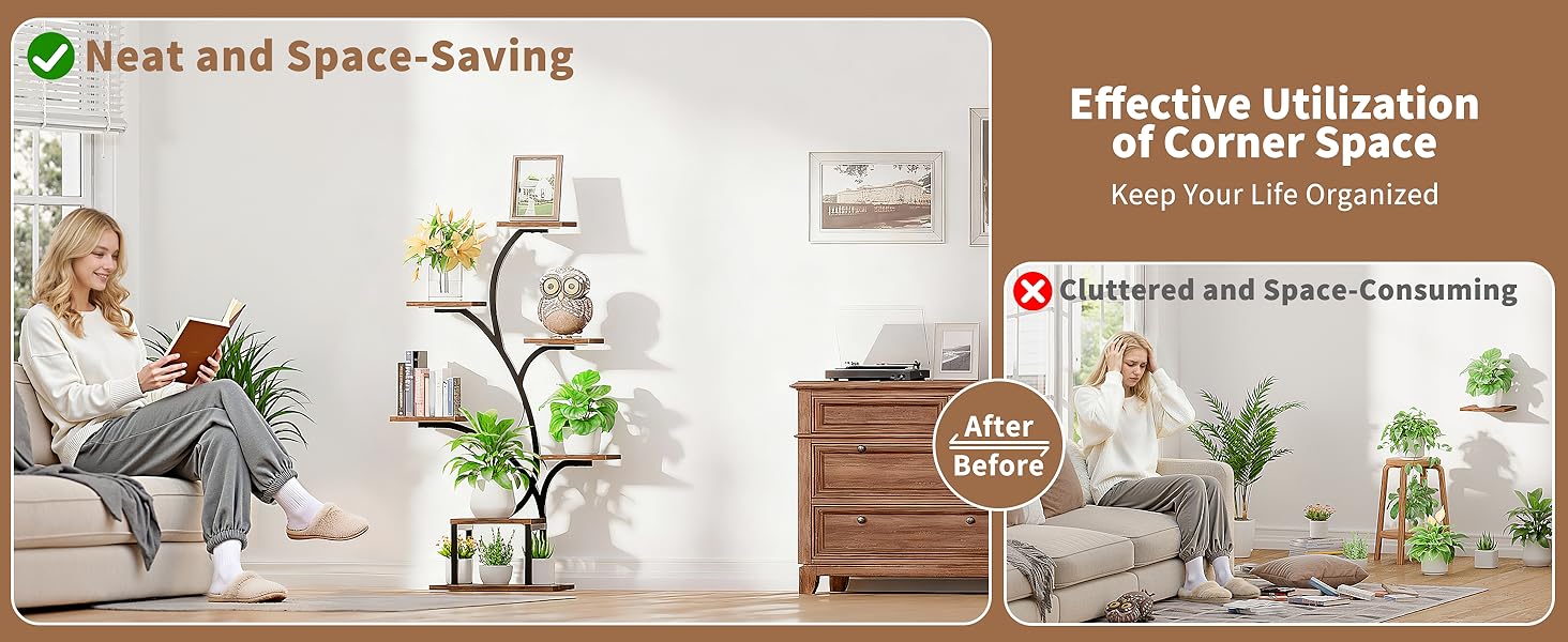 plant shelf indoor