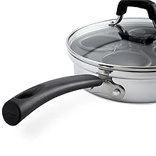 Comfortable, Stay-Cool Handle