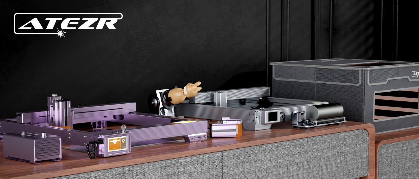 ATEZR L2 Laser Engraver Laser Cutter grabador laser Laser Etching engraving machine cutting