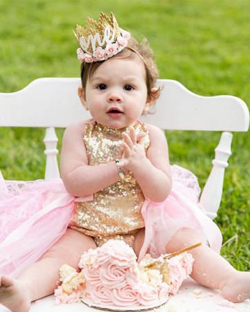 Baby Girl Birthday Outfit