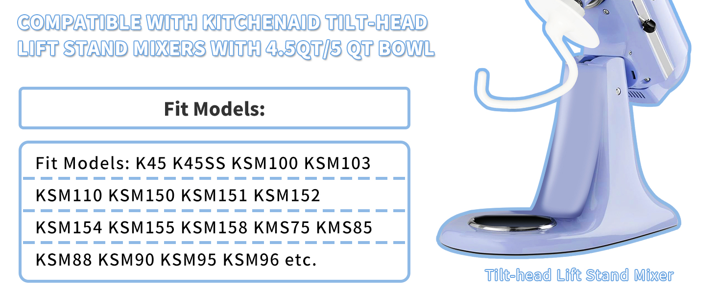 K45DH Coated Dough Hook