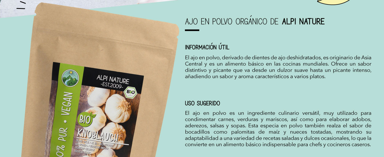 Garlic powder - Alpi Nature