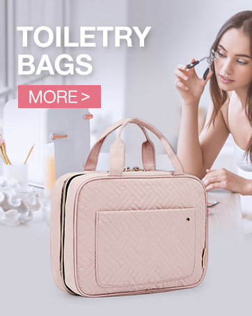 toiletry bags