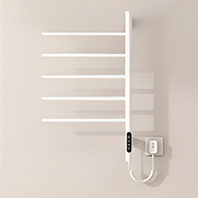 Electric Heated Towel Warmer Rack, Swivel Wall Mounted Electric Towel Warmer Rack