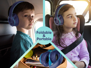 Headphones for Kids Foldable Portable
