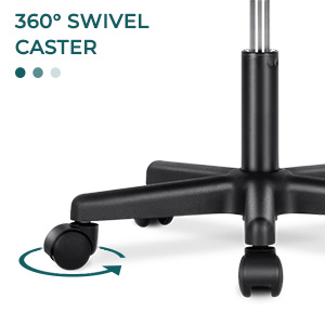 Desk Chair - Armless Mesh Office Chair. Ergonomic Computer Desk Chair